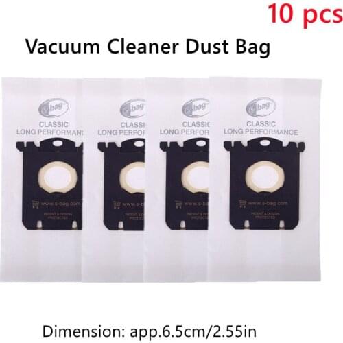 10 Pcs Disposable Paper Dust Bags for Vacuum Cleaner Spare Parts Replacement Dust Storage Pack Efficient Home Appliance