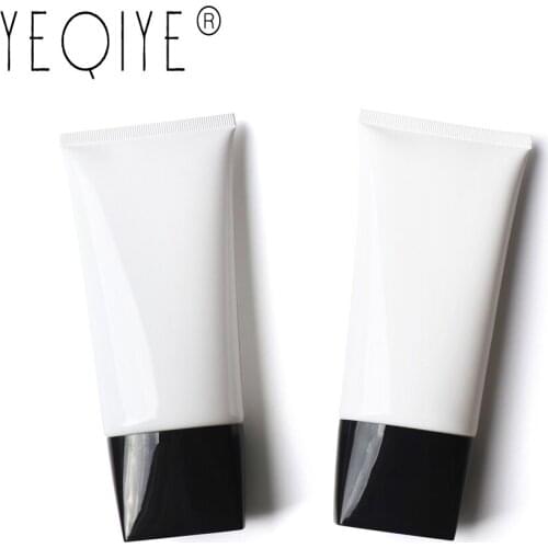 【30PCS】150ml Oval Soft Tube Plastic Bottle 150g Cream Cleansing Milk Refillable Empty Squeeze Bottle Cosmetic Packaging