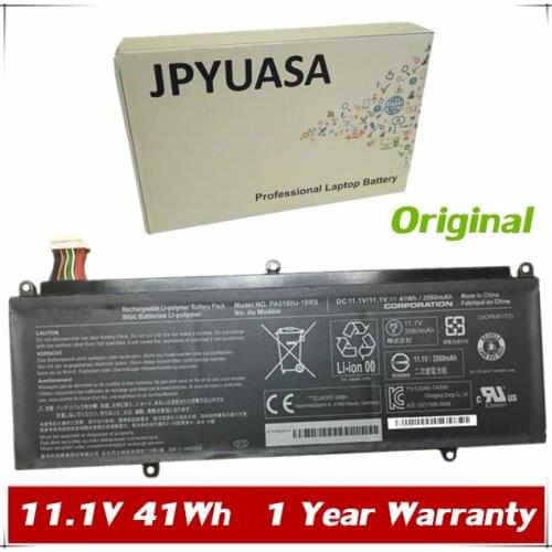 7XINbox 11.1V 41wh Original PA5190U-1BRS Laptop Battery For Toshiba Satellite Click 2 Pro P30W-B P35W-B Tablet
