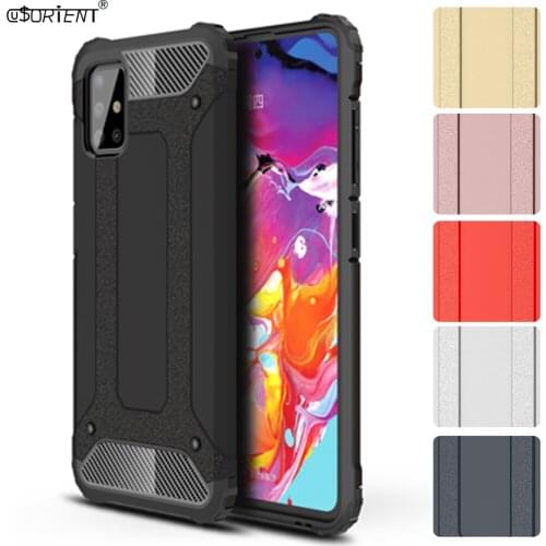 Armor Case for Samsung Galaxy A01 A51 5G Hybrid Bumper Cover SM-A015F/DSN SM-A515F/DSN SM-A516N Heavy Duty Protection Hard Cases