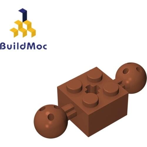 BuildMOC Assembles Particles 17114 high-tech Brick Modified 2 x 2 For Building Blocks Parts DIY Educational gift Toys