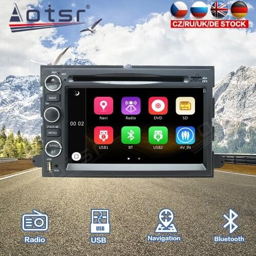 For explorer 2006-2009 F150 2004-2008 Windows CE GPS Car Multimedia Player Stereo Head Unit Audio Navigtion Built-in Radio Tuner