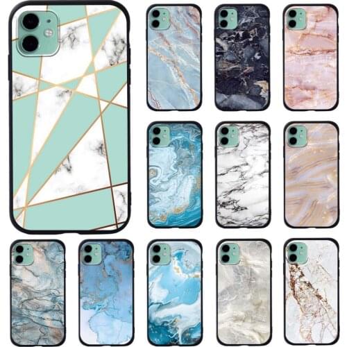 For Iphone XR 6.1"/SE 2 (2020)/iphone 6 / 6S/7/ 8/6 Plus / 6S Plus/7 Plus/8 Plus/11/11 PRO/11 PRO MAX Marble Mobile Phone Case