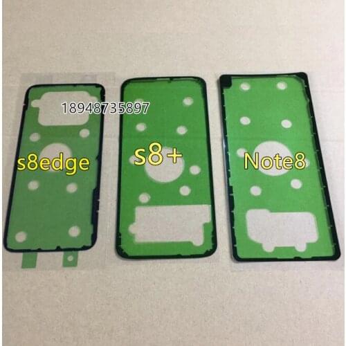 For Samsung Galaxy S6 S7 Edge Plus S8 S9 Plus Note 5 8 9 Phone Housing Frame Back Glass Glue Adhesive Battery Cover Tape Sticker