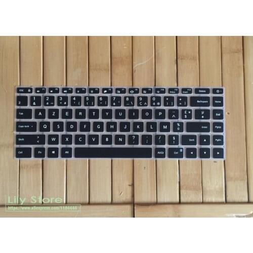 French clavier azerty Silicone Keyboard Cover Skin Protector for Xiaomi Mi Notebook Pro 15 15.6 Franch for French-speaking