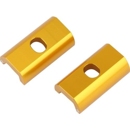 2PCS Aluminum Alloy Lightweight Hinge Clamp Plate Set with Magnet C Buckle for Brompton Bicycle,Bicycle Parts