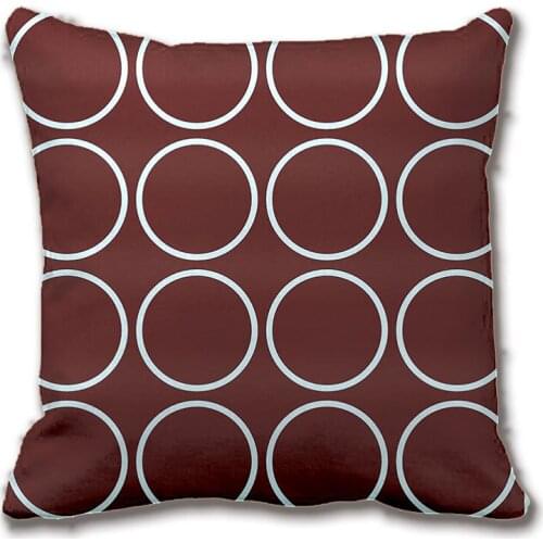 Brown And Teal Modern Pillow Decorative Cushion Cover Pillow Case Customize Gift High-Quility By Lvsure For Sofa Seat Pillowcase