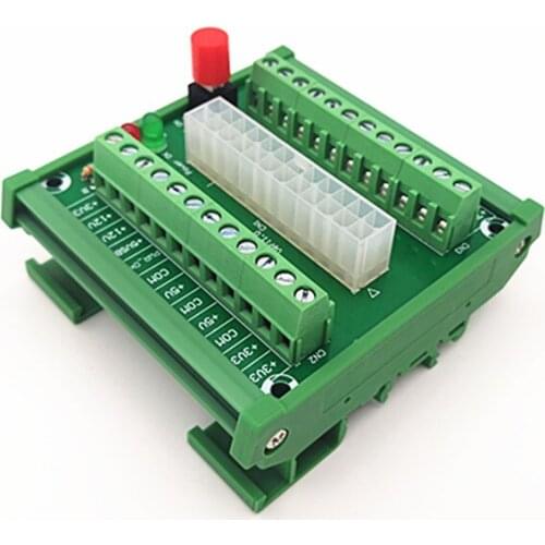 24/20-pin ATX DC Power Supply Breakout Board Module