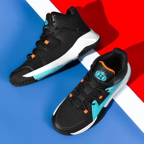 Mens Sports Shoes Running Kids Basketball Shoes Mens Sports Hightop Sneakers Streetwear Men Casual Fashion Light Breathable Run