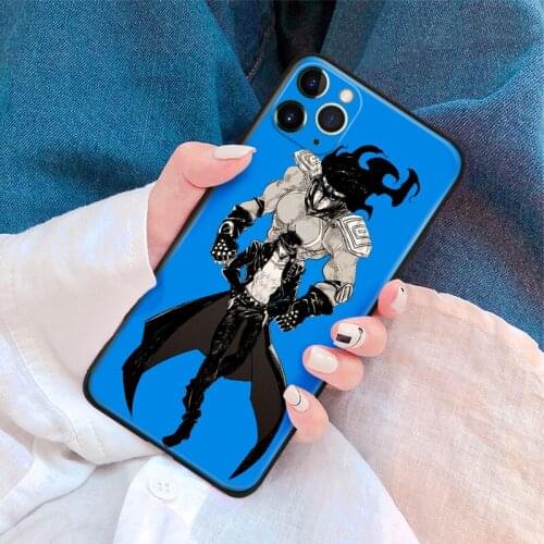 JoJos Bizarre Jotaro Kujo Star Platinum For iPhone se 6 6s 7 8 plus x xr xs 11 pro max soft silicone phone case cover shell