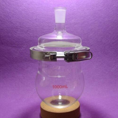 NANSHIN,1000ML 1-Neck Reaction Flask,24/40,Separately Flask with Easily Clamp