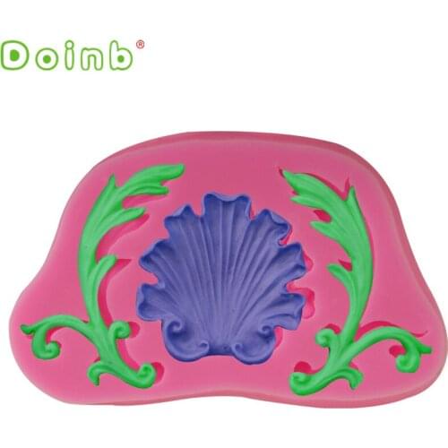 Baroque Scrolls Relief Fondant Cake Border Silicone Mold Cake Decorating Tools Gumpaste Chocolate Mould