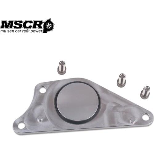 Solution Billet Aluminum Cam Plate Fits for 13+ Subaru BRZ / Scion FRS Black silver MSCRP-YX01624