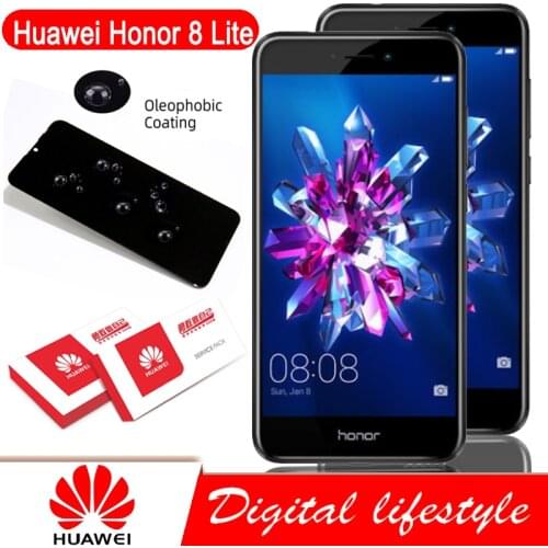 Original LCD For HUAWEI Honor 8 Lite Display Touch Screen For Honor 8 Lite LCD Diaplay with Frame PRA-TL10 PRA LX1 LX3