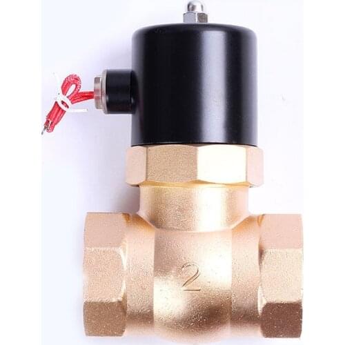 2" All Copper High Temperature Steam Solenoid Valve 380V 240V 220V 120V 110V 24V 12V