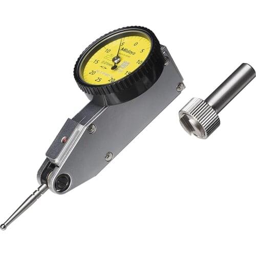 MITUTOYO 513-466-10E TI-433EX Measuring Range 0.5mm/0.01 0-25-0 Lever Indicator Japan made Dial Indicators