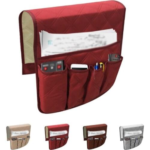 Mutil-function Waterproof Sofa Storage Bags Universal Hanging Organizer Sundries Storage Bags For Home Sofa Armchair 35*13inch