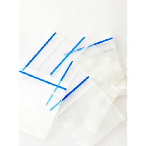 1.8*2cm Transparent Dust-proof, Oil-proof and Waterproof Mobile Phone Sealing Protection Bag Plastic PE Self-sealing Bag 100