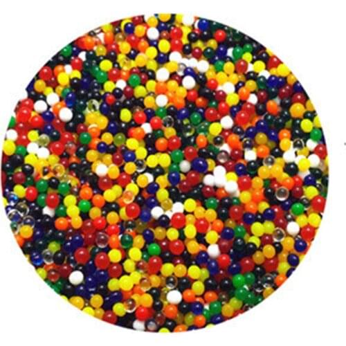 500Pcs Big Crystal Soil Mud Hydrogel Pearl Gel Kids Children Toy Water Growing Up Water Ball Beads Wedding Home Party Decoration