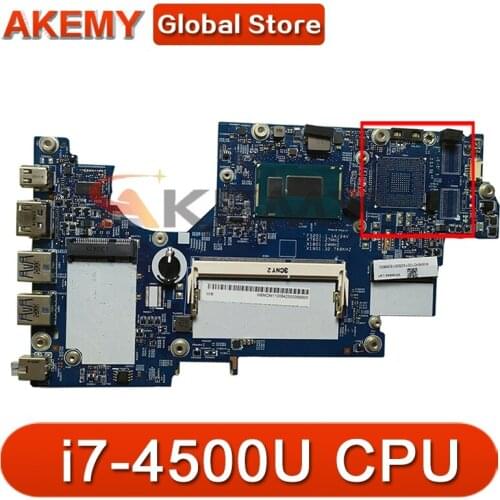 Akemy laptop Motherboard For ACER Aspire S3-392 i7-4500U Mainboard 12265-2 SR16Z DDR3