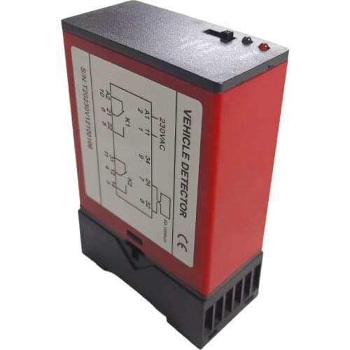 Car park barrier gate loop detector for vehicle detection single channel with DC12V, DC24V, AC110V, AC220V