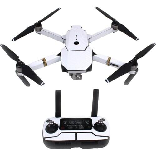 White 3M Stickers Waterproof Skin Decals Battery Remote Controller Stickers for DJI MAVIC PRO