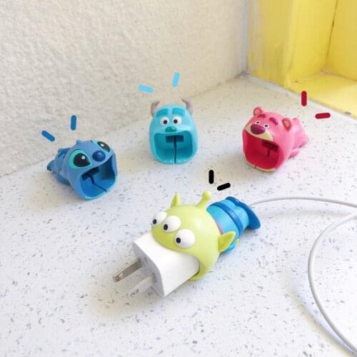 Free Ship Cable Organizer Protector For USB Wall Charger Plug Cord Accessory Animal Cartoon Accessories