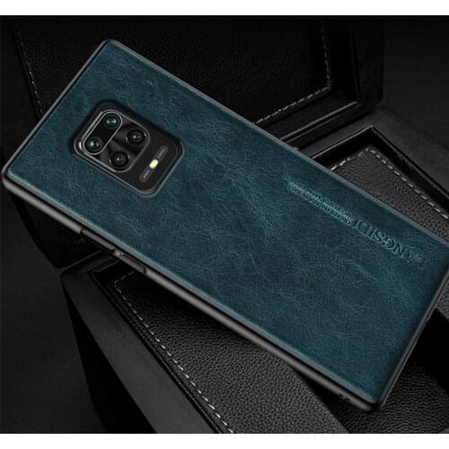 Genuine Oil Wax Leather Case for Redmi Note 9 Pro 9S Note 8 Pro 8T 7 Cover For Xiaomi Poco X3 NFC M3 F2 Mi 11 10 10T 8 9 9T Pro