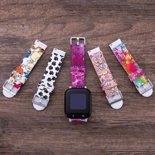 For Verizon Gizmowatch Universal 20mm For Child Watches Kid Watch Silicone Wristband Adjustable Pin Buckle Replacement