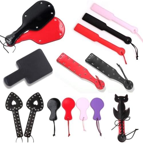 Flirting Spanking Paddle BDSM Bondage Sm Role PlayAdult Games Slave Fetish Chastity Restraints Sex Toys For Woman Products