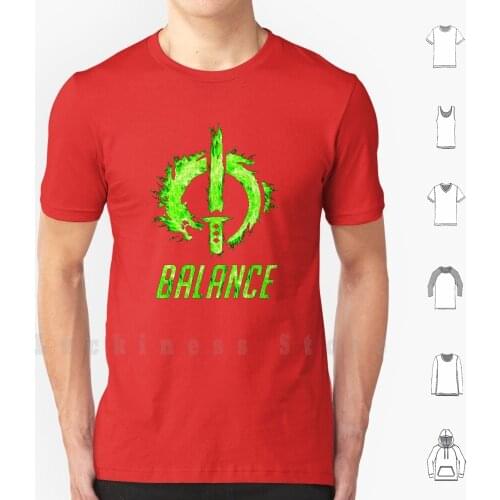 Balance T Shirt DIY 100% Cotton 6xl Video Games Genji Cyborg Sword Dragon Balance Shimada Clan Mafia Nepal Hanamura Japan