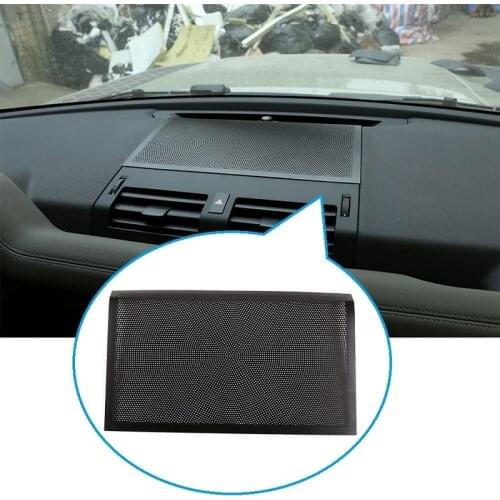 For Land Rover Defender 110 130 2020 Black Aluminum Alloy Car Dashboard Speaker Cover Trim Accessories