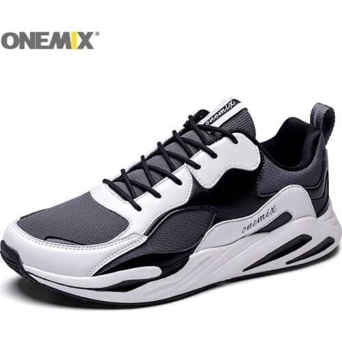 ONEMIX 2020 New M'en Running Shoes Breathable Leisure Couples Sneakers Outdoor Sports Shoes Classic MenTennis Jogging Shoe