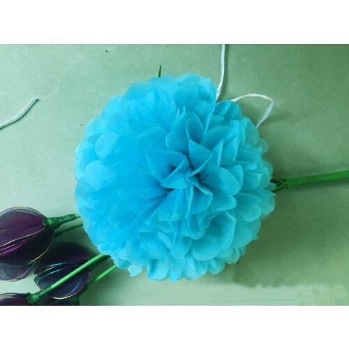 8" (20 CM )Pom Poms Ball-Tissue Paper Pom Poms Flower- More Colors Available - Weddings, Woodland, Modern Vintage, Decorations