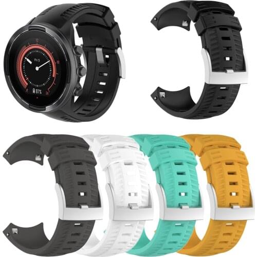 Replacement Wrist Band Strap Silicone Watch Band Bracelet For Suunto 9 8.9"