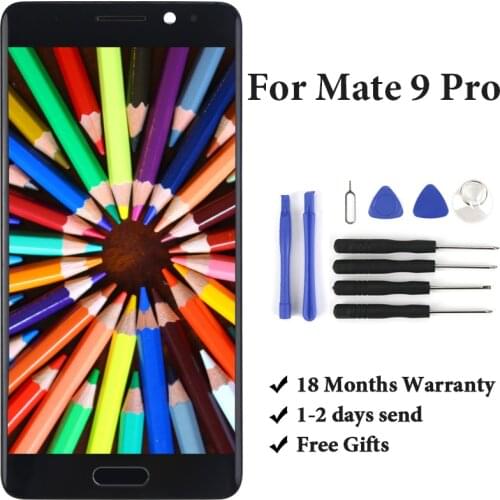High Quality Test Good For MATE 9 PRO lcd Display for Mobile Phone Assembly Replacement Screen with Touch Screen 5.5 Inch