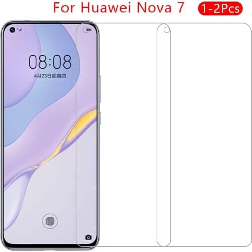 Protective glass for huawei nova 7 screen protector tempered glas on nova7 5g film huawey huwei hawei huawe huawai huawi hawawi
