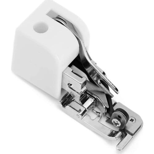 1Pcs Side Cutter Overlock Presser Foot Stainless Steel Household Sewing Machine Foot For Low Shank Singer Brother Sewing Machine