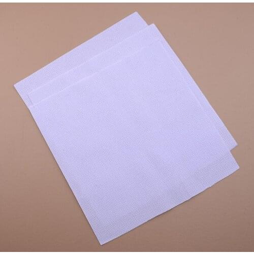 11 CT 3pcs Handcraft Craft Cotton Cross Stitch Aida Cloth 11 Count Needlework Embroidery Fabric Canvas 30X30CM