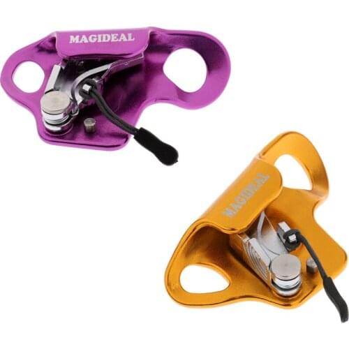 120KG Alloy Climbing Chest Ascender Riser for 8-13mm Rope Arborist Rock Rappelling Climbing Caving Smooth Rescue Gear Equipment