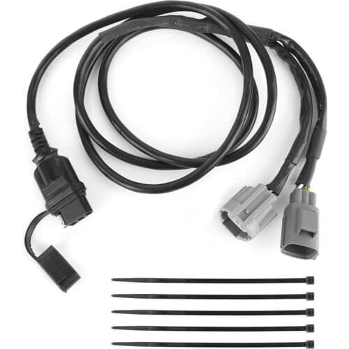 4 Pin Flat Trailer Wiring Harness for Jeep Wrangler 07-18 Trailer Accessories 55124 Trailer Wiring Harness Car Accessories