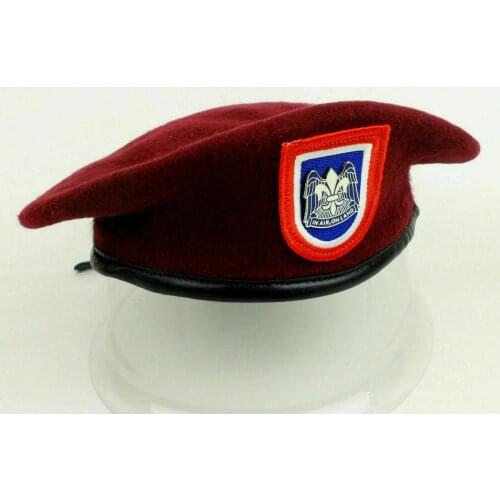 Us 82nd Airborne Division Beret Hat Special Forces Red Beret Cap Size M 58 L 59 XL 60 armyshop2008