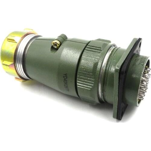 HAOGNCN Aviation Plug Socket YD40K26TP Connector YD40J26Z Round 26 Air Core Insert
