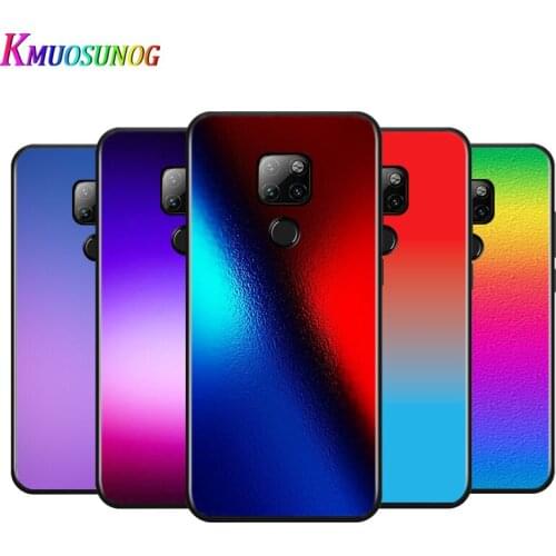 Gradient Color for Huawei P Smart Z S Pro Plus 2021 2020 Nova 7i 7 6 SE 5i 5Pro 4E 4 3i 3e 3 2 2i Lite 2 Phone Case