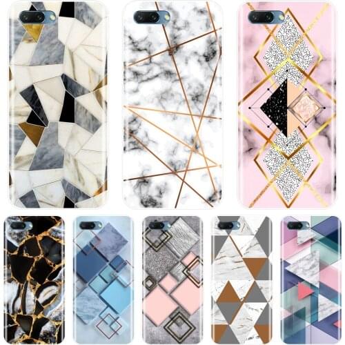 For Huawei Honor 7 7S 7X 7A 7C Pro 10 9 8 8X MAX Phone Case Silicone Black Marble Soft Back Cover For Huawei Honor 7 8 9 10 Lite