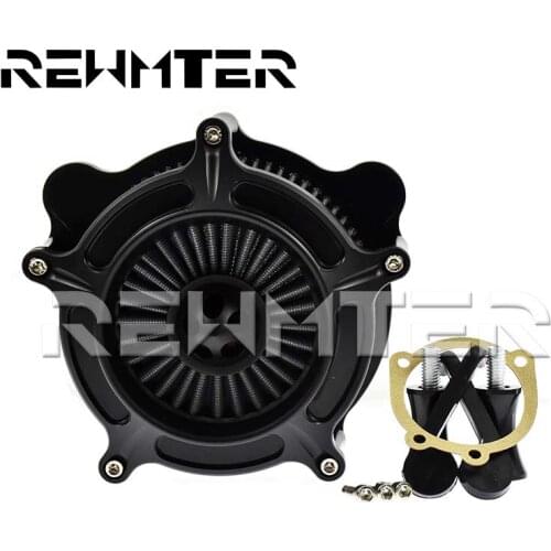 Air Cleaner Filter Turbine Spike Air Filte For Harley Dyna Fatboy 2000-2017 Softail 2000-2015 Touring Road King Glide 2000-2007