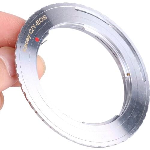 KECAY CY-EOS Comfirm C/Y CY Contax Yashica Lens to EF adapter ring for EOS EF 60D 40D 50D 550D 600D DSLR Camera