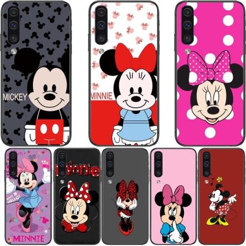 Minnie Mouse Cute Phone cover hull For SamSung Galaxy S 8 9 10 20 S21 S30 Plus Edge E S20 fe 5G Lite Ultra black soft case