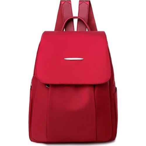 Fashion Backpack Women Oxford Cloth Shoulder Bags School Bags for Teenage Girls Light Ladies Travel Backpack Mochila Feminina