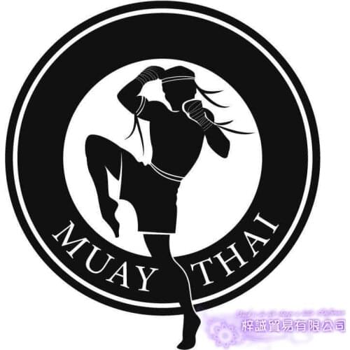 Boxing Club Muay Thai Taekwondo Karate Sticker Kick Play Car Decal Free Combat Posters Vinyl Striker Wall Decals Decor